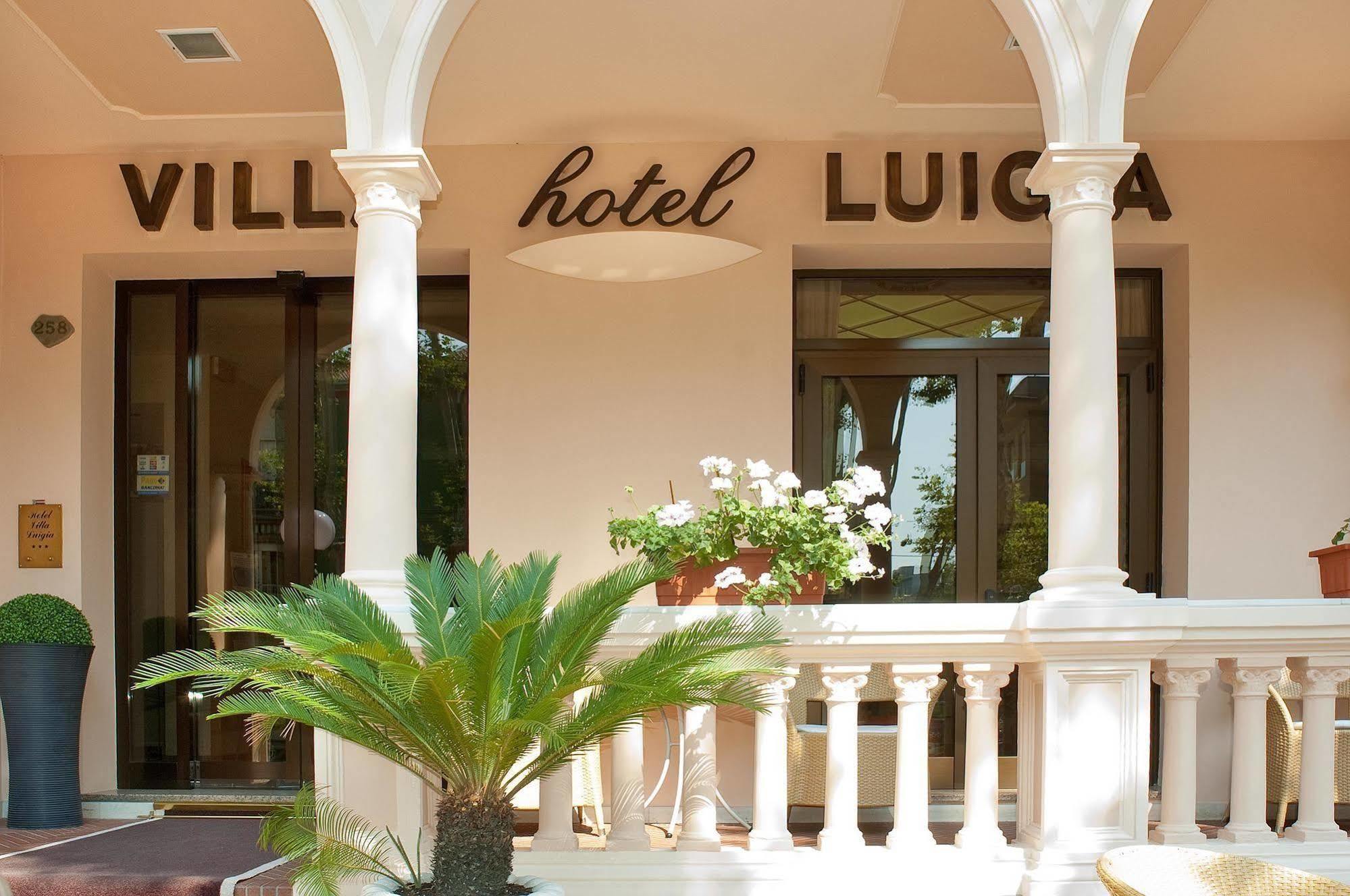 Hotel Villa Luigia ริมินี ภายนอก รูปภาพ