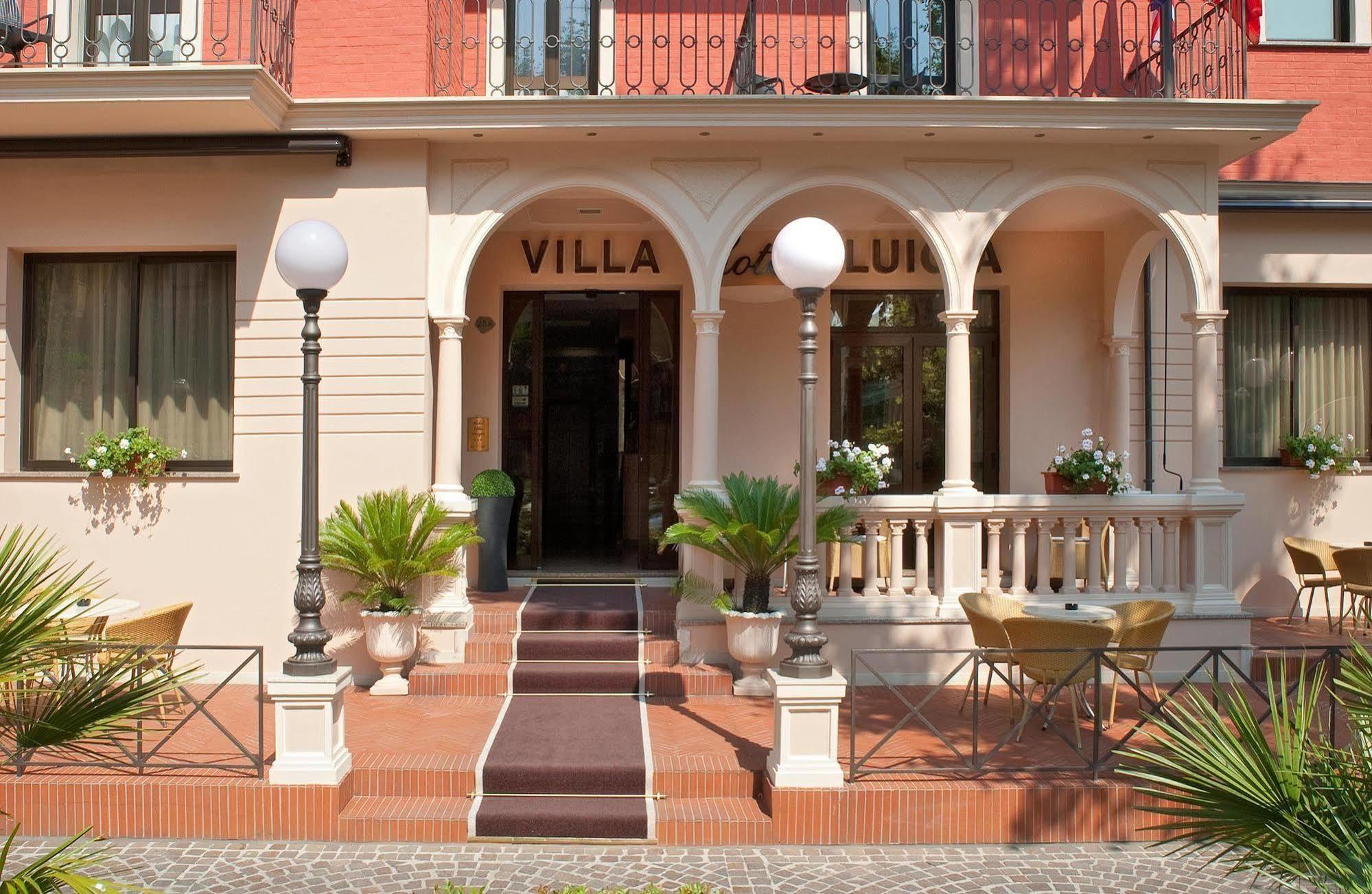 Hotel Villa Luigia ริมินี ภายนอก รูปภาพ