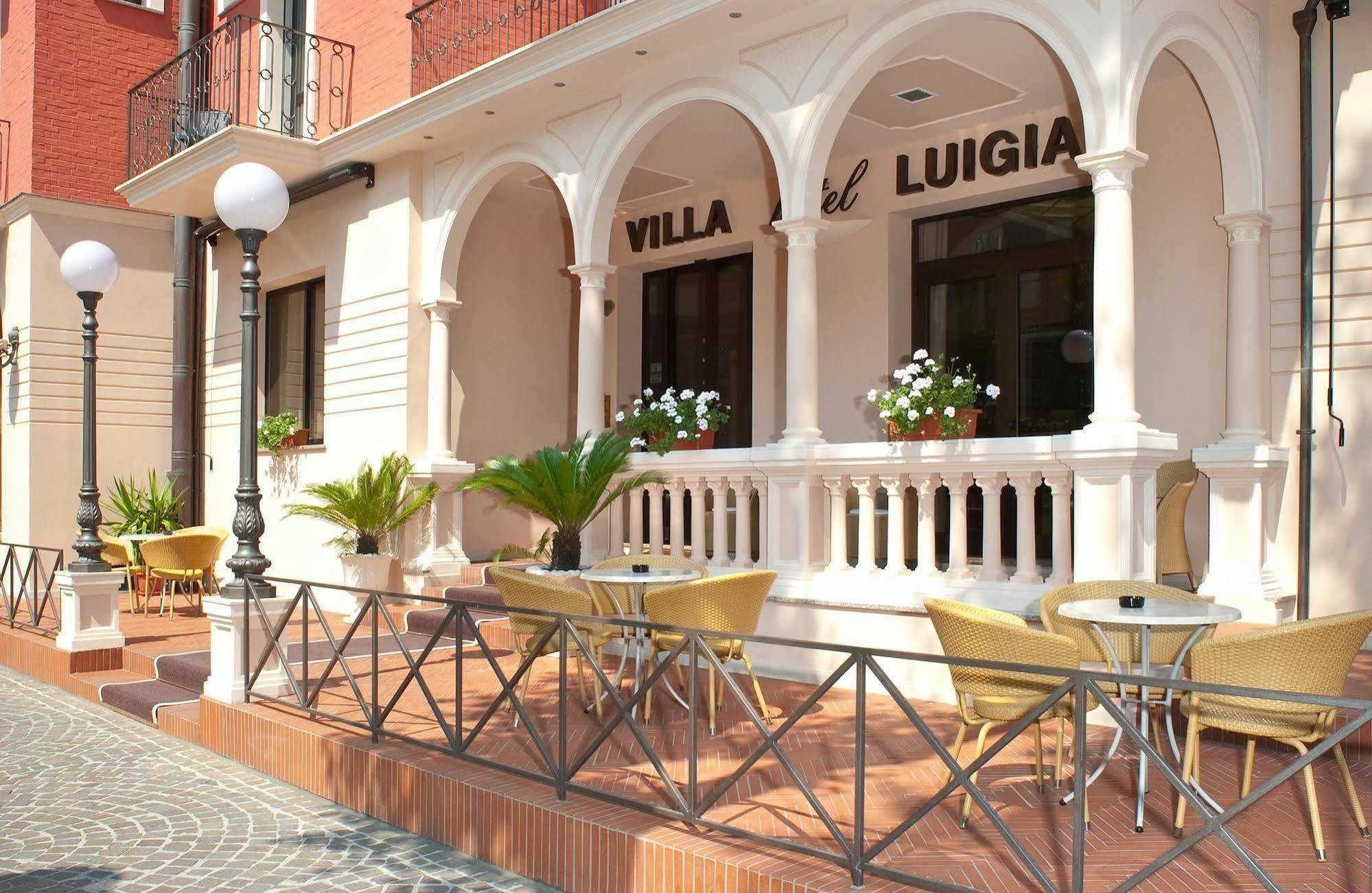 Hotel Villa Luigia ริมินี ภายนอก รูปภาพ